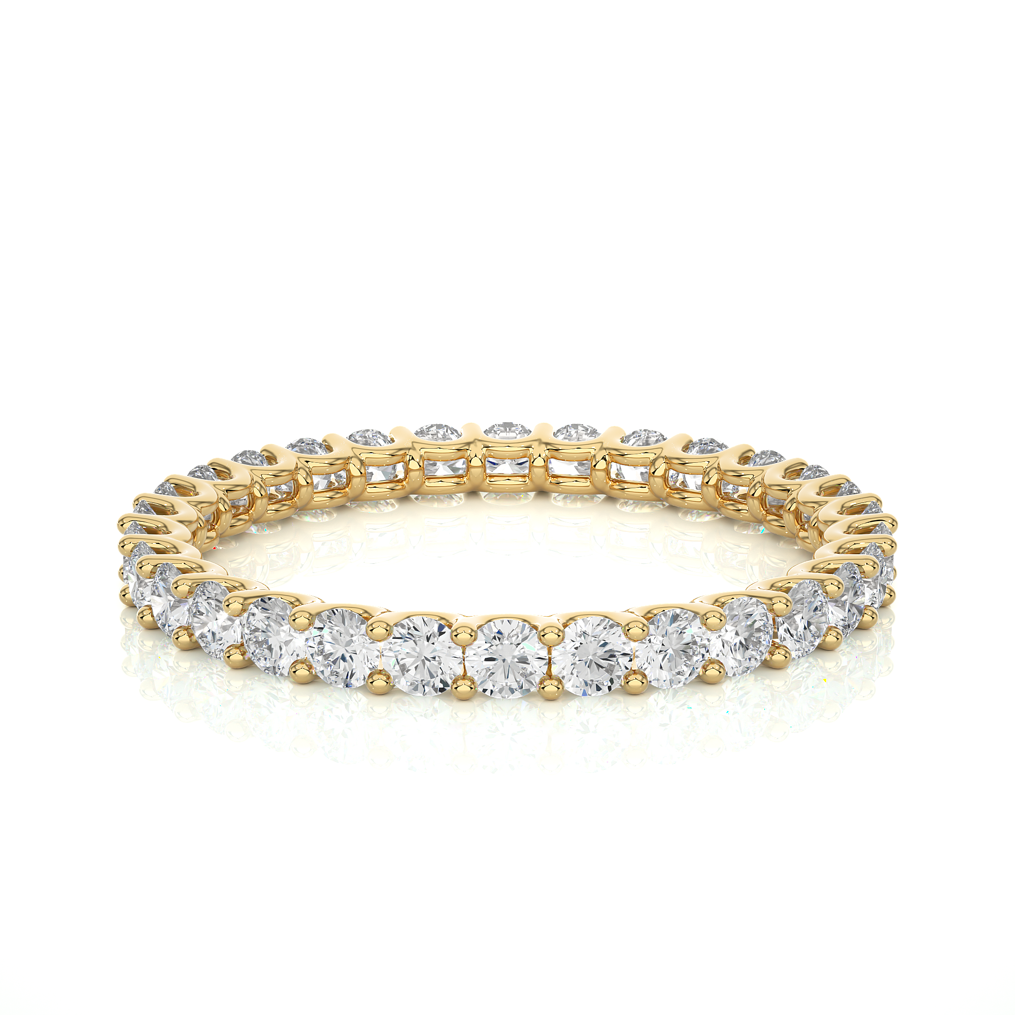 1.04 Carat IJ Color VS1 Clarity Diamond Studded Natural Diamond Ring.